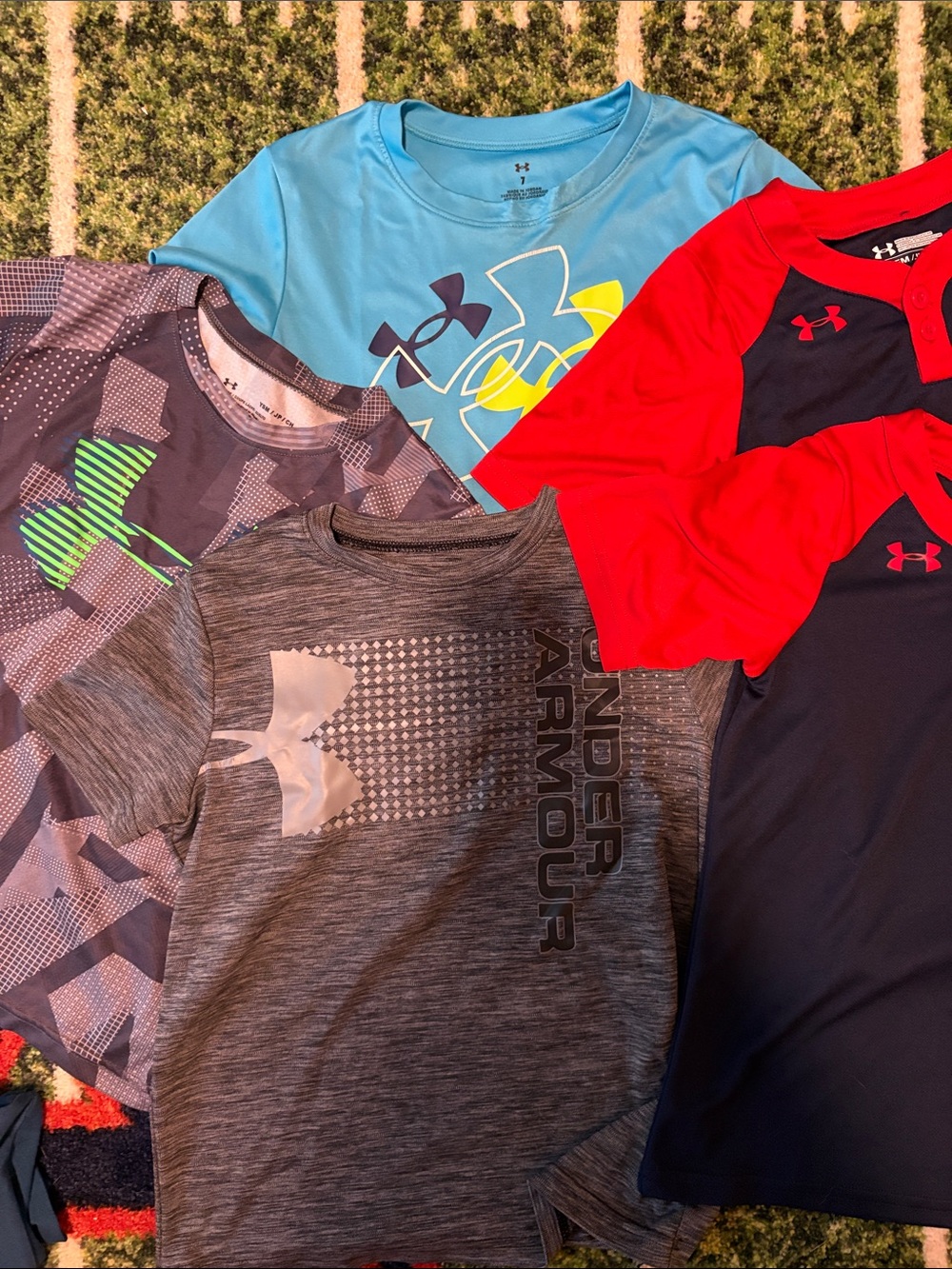Under Armour Kids Short-Sleeve Active T Shirts
